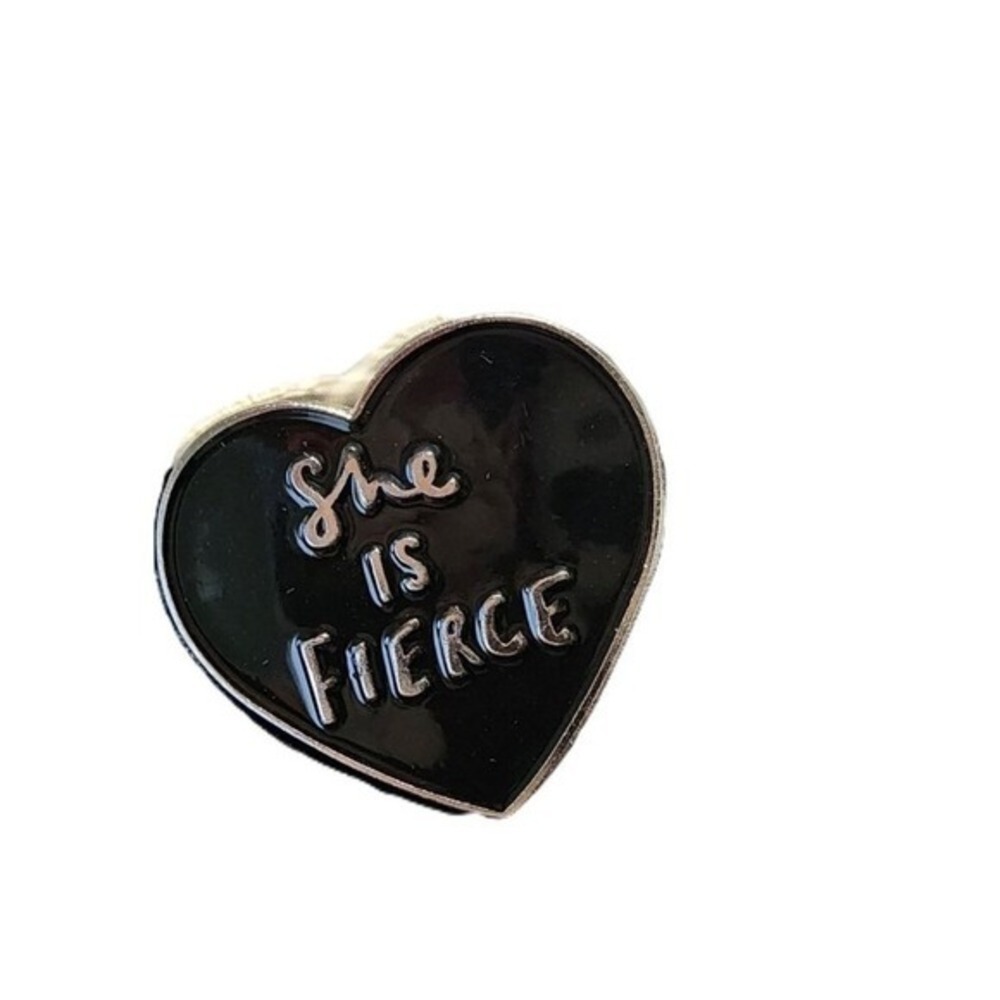 She is Fierce Pin
